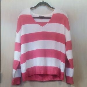 Vince Camuto Striped Sweater Multicolor Sz S